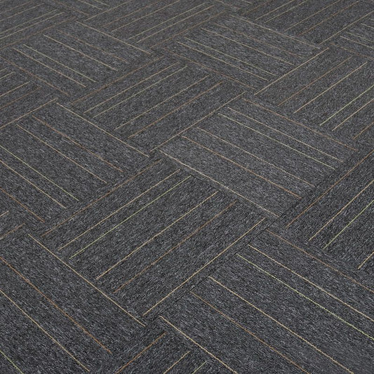 Carpet Tile Non-Skid Fade Resistant Geometry Self-Stick Carpet Tiles Living Room Clearhalo 'Carpet Tiles & Carpet Squares' 'carpet_tiles_carpet_squares' 'Flooring 'Home Improvement' 'home_improvement' 'home_improvement_carpet_tiles_carpet_squares' Walls and Ceiling' 1200x1200_f2d434ed-72a9-4658-b4b4-430a43e9c08a