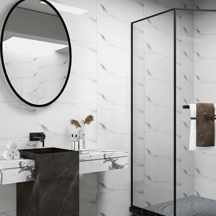 Classical Single Tile Bathroom Backsplash Tile Peel and Stick Backsplash Tile Clearhalo 'Flooring 'Home Improvement' 'home_improvement' 'home_improvement_peel_stick_blacksplash' 'Peel & Stick Backsplash Tile' 'peel_stick_blacksplash' 'Walls & Ceilings' Walls and Ceiling' 1200x1200_f31213a8-a0a8-45f6-817d-c283086be677