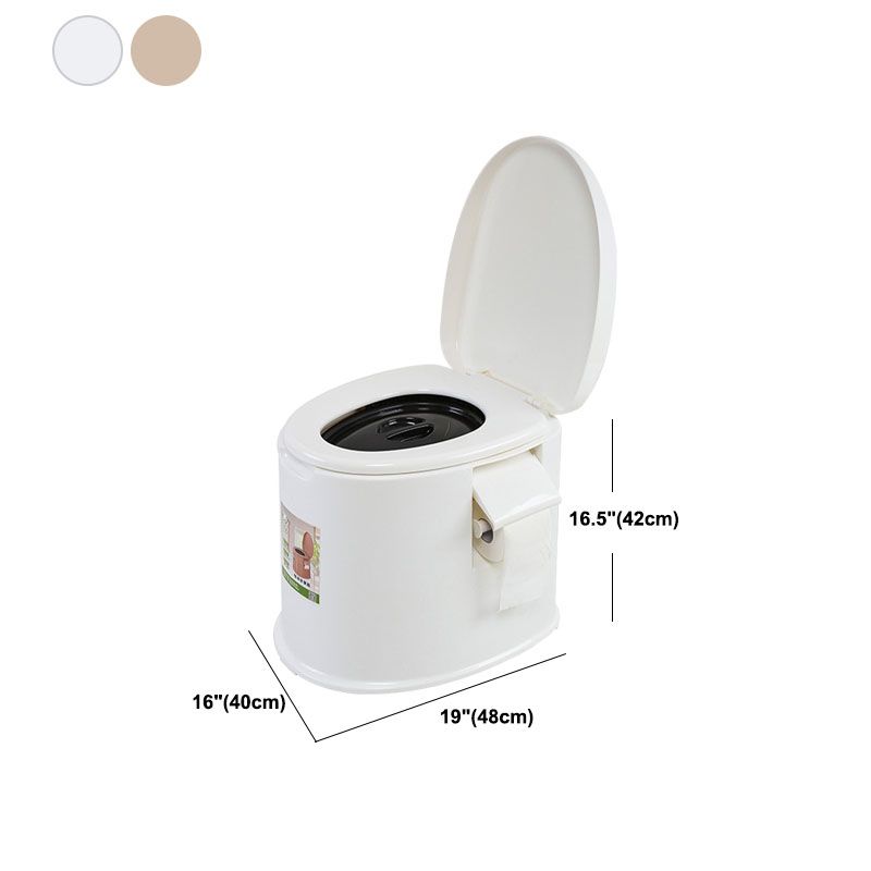 Contemporary Plastic Toilet Floor Mounted Toilet Bowl for Washroom Clearhalo 'Bathroom Remodel & Bathroom Fixtures' 'Home Improvement' 'home_improvement' 'home_improvement_toilets' 'Toilets & Bidets' 'Toilets' 1200x1200_f3328765-4e71-4936-b318-f00790f52fa2