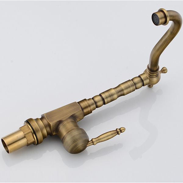 Traditional Bar Faucet with Brass Sprayer 1-Handle Kitchen Faucet Clearhalo 'Home Improvement' 'home_improvement' 'home_improvement_kitchen_faucets' 'Kitchen Faucets' 'Kitchen Remodel & Kitchen Fixtures' 'Kitchen Sinks & Faucet Components' 'kitchen_faucets' 1200x1200_f3c3bcc4-3911-42f6-be24-ecce3c267ce0