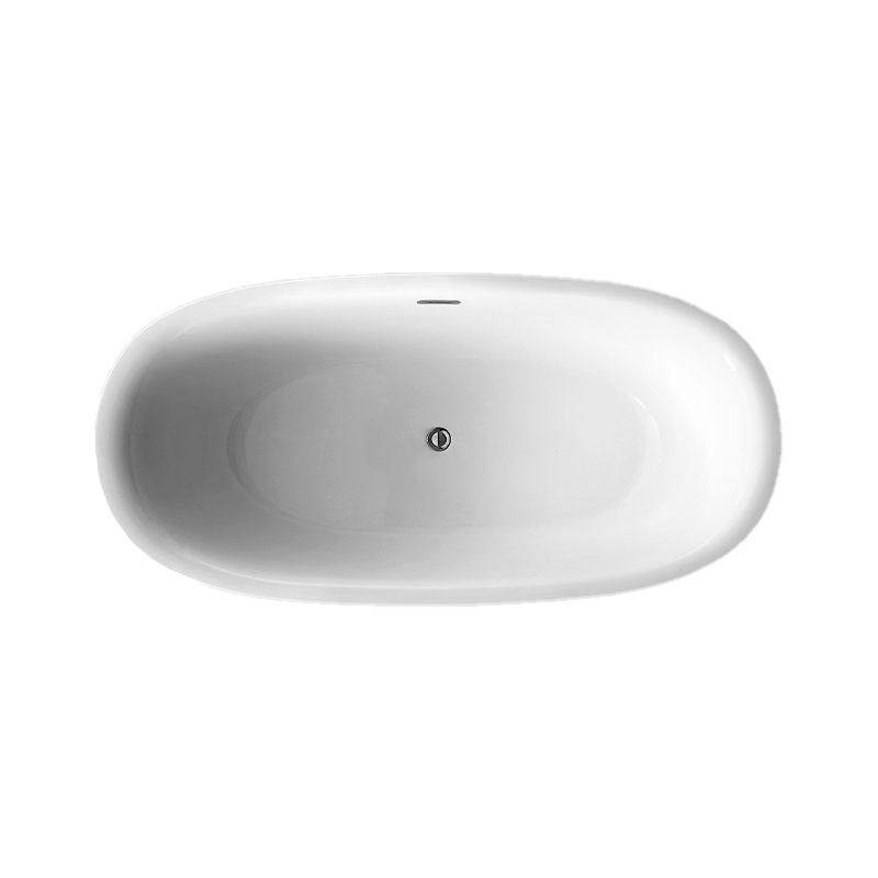 Acrylic Bathtub White Freestanding Soaking Bathtub , 23.62-inch Tall Clearhalo 'Bathroom Remodel & Bathroom Fixtures' 'Bathtubs' 'Home Improvement' 'home_improvement' 'home_improvement_bathtubs' 'Showers & Bathtubs' 1200x1200_f3cdcb68-7353-43c8-9ab3-e10cfeb75933