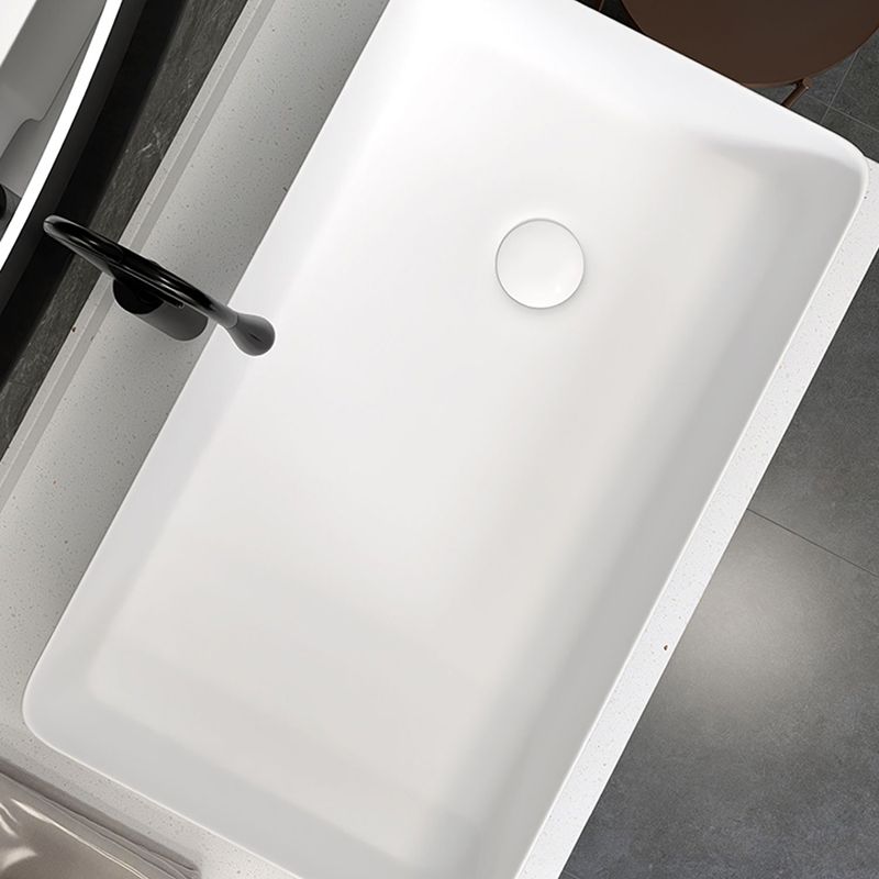 Modern Style Trough Bathroom Sink Rectangle Ceramic Trough Bathroom Sink in White Clearhalo 'Bathroom Remodel & Bathroom Fixtures' 'Bathroom Sinks & Faucet Components' 'Bathroom Sinks' 'bathroom_sink' 'Home Improvement' 'home_improvement' 'home_improvement_bathroom_sink' 1200x1200_f3d2b4df-7d0a-4477-a7e0-06f7d99a974f