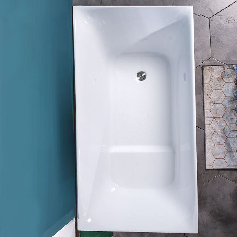 Soaking Freestanding Bath Tub Modern Style Acrylic Bathroom Bathtub Clearhalo 'Bathroom Remodel & Bathroom Fixtures' 'Bathtubs' 'Home Improvement' 'home_improvement' 'home_improvement_bathtubs' 'Showers & Bathtubs' 1200x1200_f3f14960-da9b-4357-9217-b639438f9de2