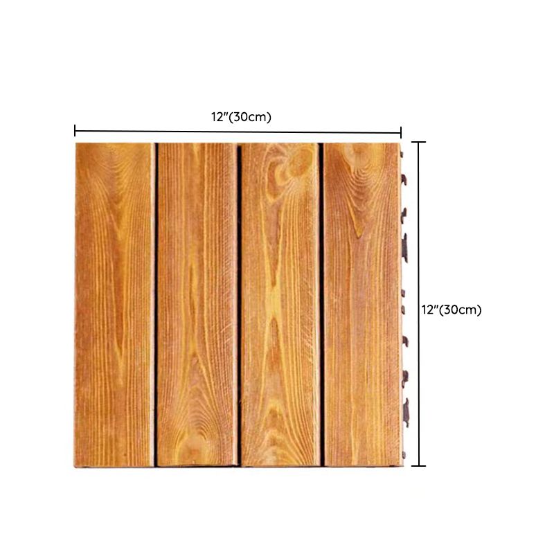 Wood Floor Tile Solid Wood Click-Locking Waterproof Plank Flooring Clearhalo 'Flooring 'Hardwood Flooring' 'hardwood_flooring' 'Home Improvement' 'home_improvement' 'home_improvement_hardwood_flooring' Walls and Ceiling' 1200x1200_f3f6cd6c-c6d3-4767-a7ab-29dde2a81f1d
