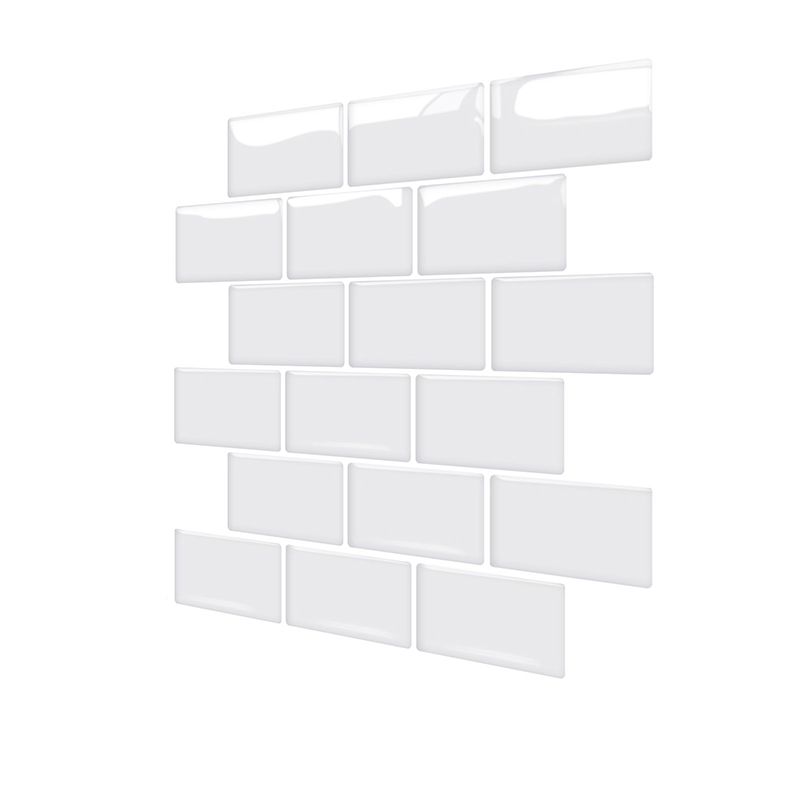 Square Peel & Stick Tile Water Resistant Subway Tile for Kitchen Backsplash Clearhalo 'Flooring 'Home Improvement' 'home_improvement' 'home_improvement_peel_stick_blacksplash' 'Peel & Stick Backsplash Tile' 'peel_stick_blacksplash' 'Walls & Ceilings' Walls and Ceiling' 1200x1200_f43621bb-23f7-42af-bd66-4c194d1c5cd9