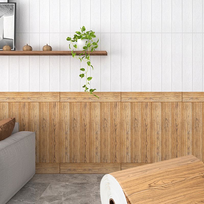 Contemporary Waterproof Wainscoting 1 Piece PVC Shiplap for Indoors Clearhalo 'Flooring 'Home Improvement' 'home_improvement' 'home_improvement_wall_paneling' 'Wall Paneling' 'wall_paneling' 'Walls & Ceilings' Walls and Ceiling' 1200x1200_f437986c-ff47-4128-8899-b7cd075eddab