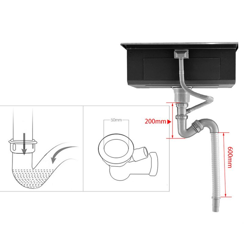 Modern Bar Prep Sink Stainless Steel Faucet and Drain Assembly Kitchen Sink Clearhalo 'Home Improvement' 'home_improvement' 'home_improvement_kitchen_sinks' 'Kitchen Remodel & Kitchen Fixtures' 'Kitchen Sinks & Faucet Components' 'Kitchen Sinks' 'kitchen_sinks' 1200x1200_f4ba8537-0f06-4fde-b05c-4b7540c59dac