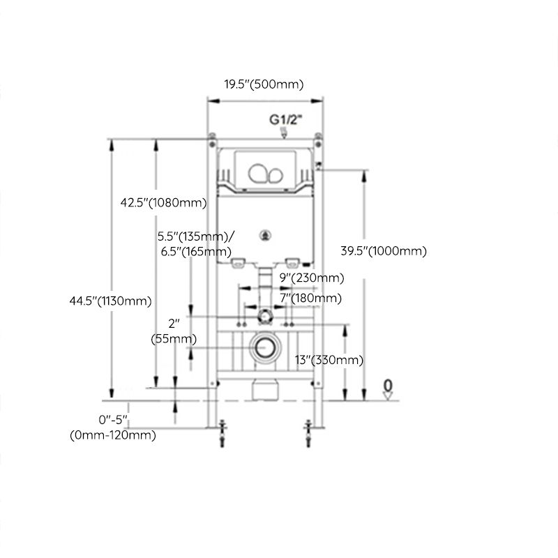 Modern Wall Mount Toilet Bowl One-Piece Urine Toilet for Bathroom Clearhalo 'Bathroom Remodel & Bathroom Fixtures' 'Home Improvement' 'home_improvement' 'home_improvement_toilets' 'Toilets & Bidets' 'Toilets' 1200x1200_f4ccdc24-487b-43d5-a539-e1fad35d8a3e