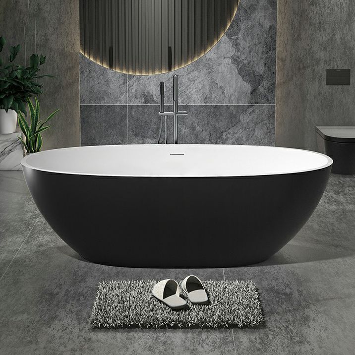 Stone Soaking Modern Bathtub Antique Finish Freestanding Bath Tub Clearhalo 'Bathroom Remodel & Bathroom Fixtures' 'Bathtubs' 'Home Improvement' 'home_improvement' 'home_improvement_bathtubs' 'Showers & Bathtubs' 1200x1200_f4eed59e-d7de-4bac-bea2-1044b1a9dd05