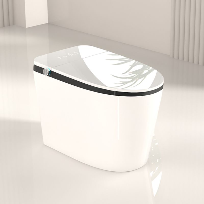 Deodorizing Floor Standing Bidet Foot Sensor Elongated Floor Mount Bidet Clearhalo 'Bathroom Remodel & Bathroom Fixtures' 'Bidets' 'Home Improvement' 'home_improvement' 'home_improvement_bidets' 'Toilets & Bidets' 1200x1200_f51842ef-3221-4364-8365-719933a38318