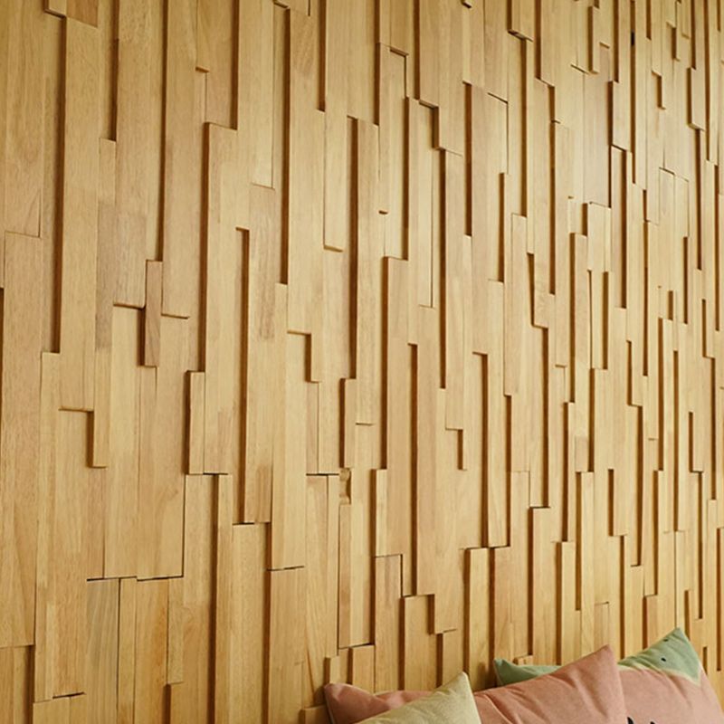 Solid Wood Wall Plate Modern Minimalist Home Living Room Wall Panel (1-pack) Clearhalo 'Flooring 'Home Improvement' 'home_improvement' 'home_improvement_wall_paneling' 'Wall Paneling' 'wall_paneling' 'Walls & Ceilings' Walls and Ceiling' 1200x1200_f5981dbc-0c5a-4f66-b9e7-67673741ae3e