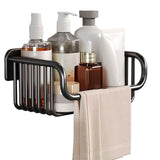 Metal Bathroom Hardware Bath Shelf Bathroom Accessory As Individual Or As a Set Clearhalo 'Bathroom Hardware Sets' 'Bathroom Hardware' 'Bathroom Remodel & Bathroom Fixtures' 'bathroom_hardware_sets' 'Home Improvement' 'home_improvement' 'home_improvement_bathroom_hardware_sets' 1200x1200_f5c9ab87-4377-456c-bafe-d81dc0b8f65b