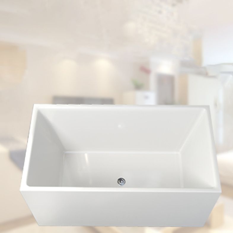 Soaking Rectangular Bathtub Antique Finish Freestanding Bath Tub Clearhalo 'Bathroom Remodel & Bathroom Fixtures' 'Bathtubs' 'Home Improvement' 'home_improvement' 'home_improvement_bathtubs' 'Showers & Bathtubs' 1200x1200_f62bbc77-8aa0-4fe5-9bd3-0ad8a68ff28b