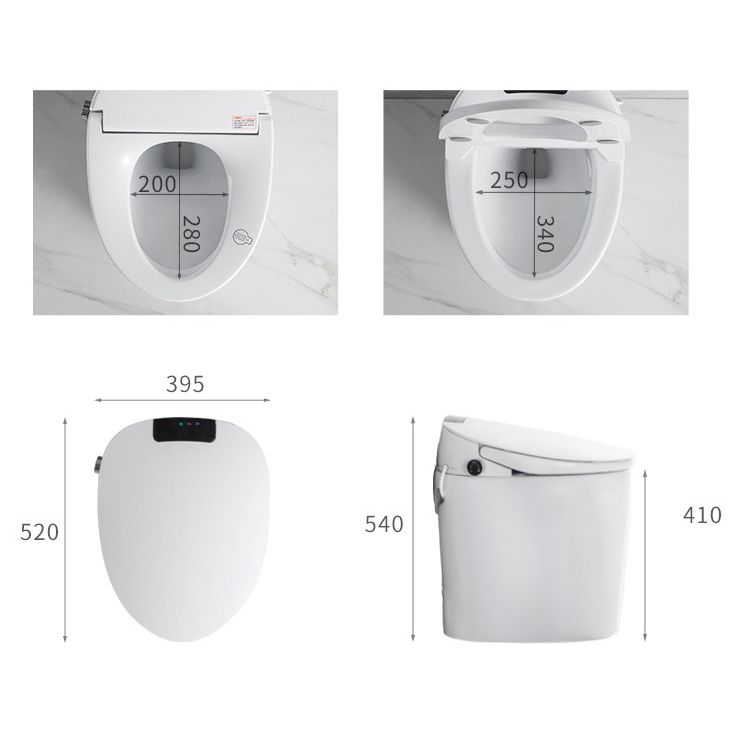 Modern Floor Mount Toilet Bowl Siphon Ceramic Toilet with Seat for Bathroom Clearhalo 'Bathroom Remodel & Bathroom Fixtures' 'Home Improvement' 'home_improvement' 'home_improvement_toilets' 'Toilets & Bidets' 'Toilets' 1200x1200_f6442491-04a2-452f-b21b-152ba20713fb