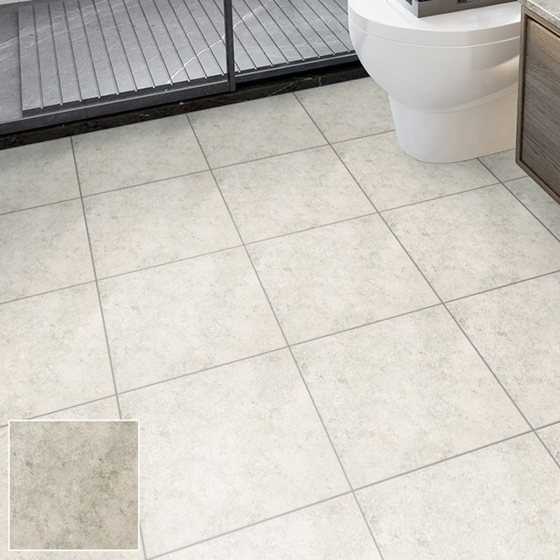 Square Bathroom PVC Flooring 12" x 12" x 0.07mm Peel and Stick Vinyl Flooring Clearhalo 'Flooring 'Home Improvement' 'home_improvement' 'home_improvement_vinyl_flooring' 'Vinyl Flooring' 'vinyl_flooring' Walls and Ceiling' 1200x1200_f6d80d4c-757d-44b4-a499-72af023deadc