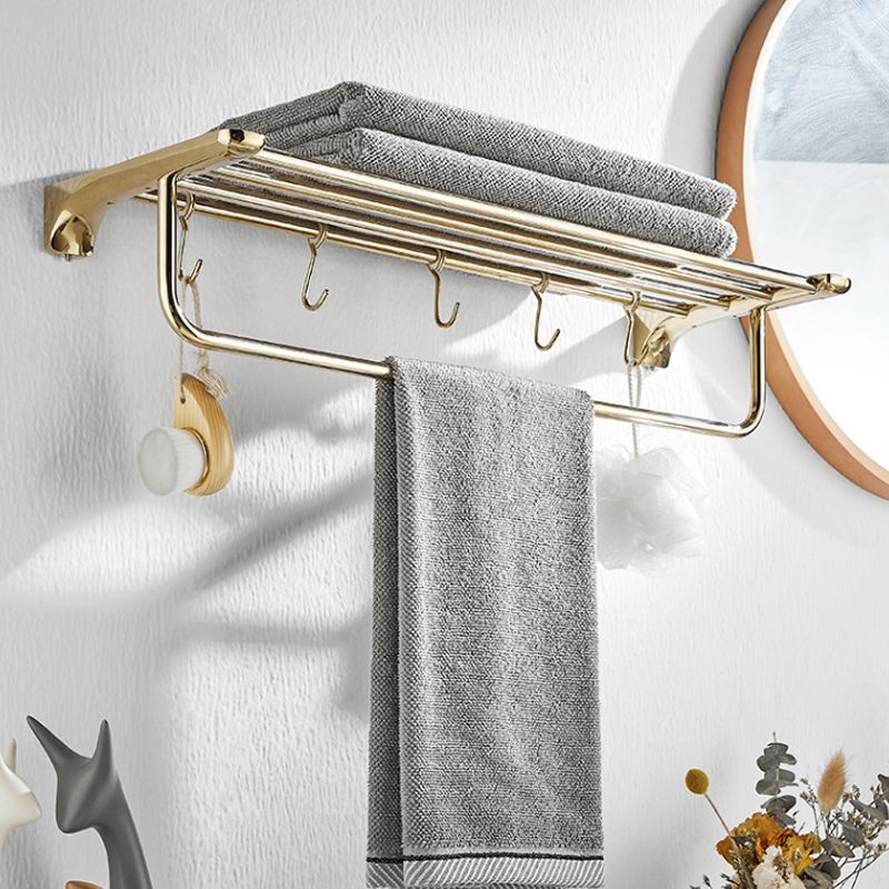 Traditional Bathroom Hardware Gold Bath Shelf Bathroom Accessory Kit Clearhalo 'Bathroom Hardware Sets' 'Bathroom Hardware' 'Bathroom Remodel & Bathroom Fixtures' 'bathroom_hardware_sets' 'Home Improvement' 'home_improvement' 'home_improvement_bathroom_hardware_sets' 1200x1200_f767b308-41f1-4599-b3aa-cf700a912cb6