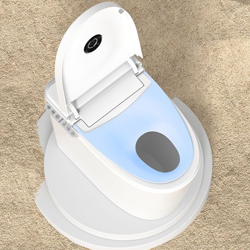 White Smart Toilet Elongated Bidet Seat with Unlimited Warm Water Clearhalo 'Bathroom Remodel & Bathroom Fixtures' 'Bidets' 'Home Improvement' 'home_improvement' 'home_improvement_bidets' 'Toilets & Bidets' 1200x1200_f7997e7a-b677-48c9-b197-8bb2ee5ae08c