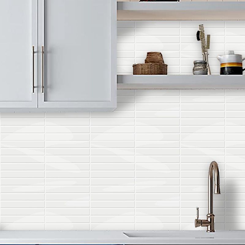 Modern Peel & Stick Subway Tile PVC Rectangular Peel and Stick Backsplash Clearhalo 'Flooring 'Home Improvement' 'home_improvement' 'home_improvement_peel_stick_blacksplash' 'Peel & Stick Backsplash Tile' 'peel_stick_blacksplash' 'Walls & Ceilings' Walls and Ceiling' 1200x1200_f830255d-aeaa-4ef2-8b72-074890b52a01