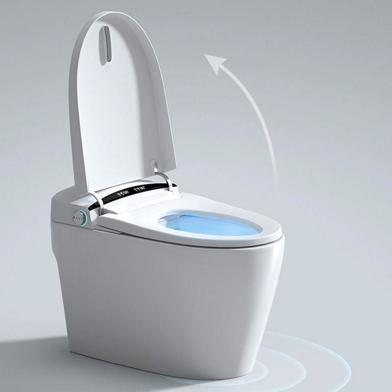 White Floor Mount Bidet Elongated Floor Standing Bidet with Heated Seat Clearhalo 'Bathroom Remodel & Bathroom Fixtures' 'Bidets' 'Home Improvement' 'home_improvement' 'home_improvement_bidets' 'Toilets & Bidets' 1200x1200_f8441f35-fce5-4b9b-9cd4-29dc8ec74172