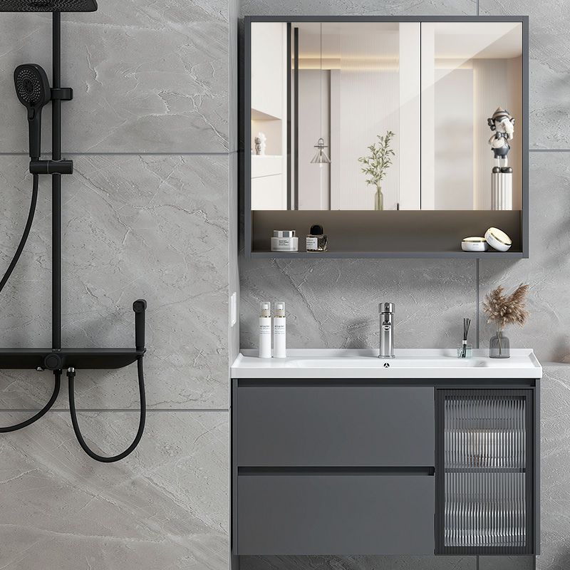 Popular Rectangular Bathroom Vanity Set Grey Wall-Mounted Faucet Included Clearhalo 'Bathroom Remodel & Bathroom Fixtures' 'Bathroom Vanities' 'bathroom_vanities' 'Home Improvement' 'home_improvement' 'home_improvement_bathroom_vanities' 1200x1200_f934565f-1d0f-47e7-a008-398300445cc1