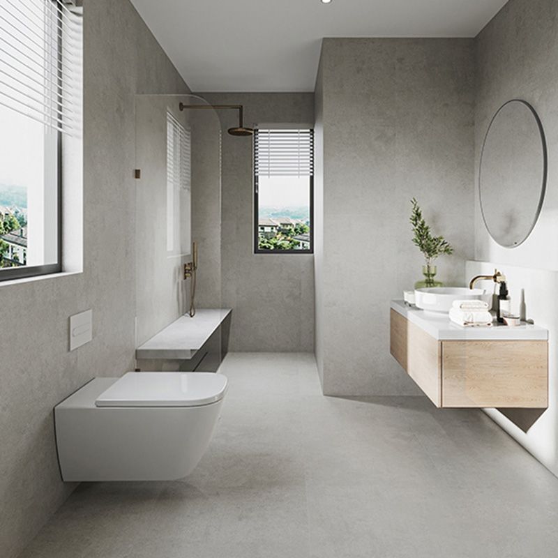 Modern Glazed Porcelain Tile Stone Pattern Singular Tile for Floor Clearhalo 'Floor Tiles & Wall Tiles' 'floor_tiles_wall_tiles' 'Flooring 'Home Improvement' 'home_improvement' 'home_improvement_floor_tiles_wall_tiles' Walls and Ceiling' 1200x1200_fa0993a3-df80-4b00-8714-39cf8b711a15