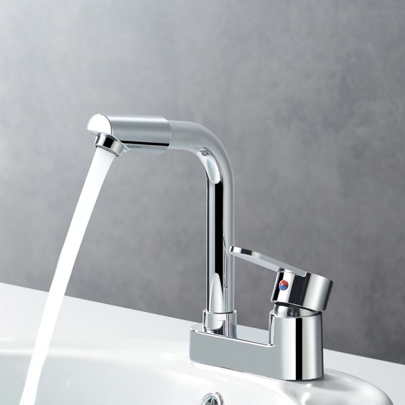 Vessel Sink Bathroom Faucet 2 Hole Faucets Chrome Lever Handle Clearhalo 'bathroom_sink_faucets' 'Conjunta de Baño y Conjunta de Grifo' 'Coronamiento de Baño y Dispositivo de Baño' 'Grifo del lavabo del baño' 'Hogar' 'home_improvement' 'home_improvement_bathroom_sink_faucets' 'Mejoras para el hogar' 1200x1200_fa5f30e1-8e40-483c-8ccd-f0aba03ee532