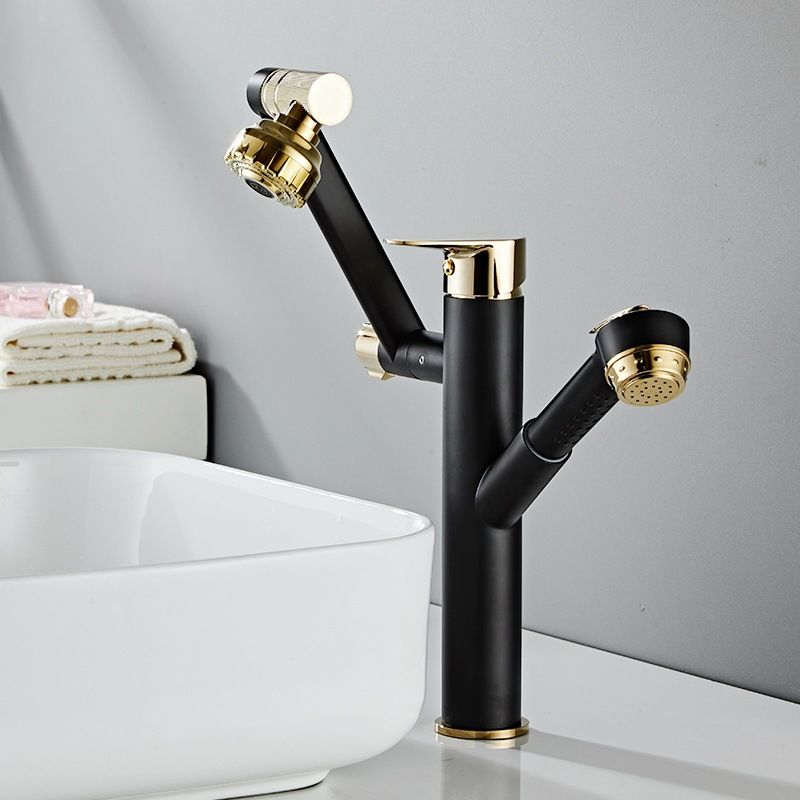 Centerset Lavatory Faucet One Hole Faucet with Single Lever Handle Clearhalo 'bathroom_sink_faucets' 'Conjunta de Baño y Conjunta de Grifo' 'Coronamiento de Baño y Dispositivo de Baño' 'Grifo del lavabo del baño' 'Hogar' 'home_improvement' 'home_improvement_bathroom_sink_faucets' 'Mejoras para el hogar' 1200x1200_fa958e0a-42e1-4e43-b0cb-1d4b09bf3007