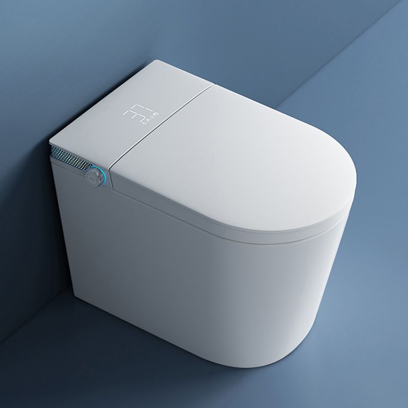 Elongated Floor Standing Bidet with Heated Seat White Ceramic Antimicrobial Clearhalo 'Bathroom Remodel & Bathroom Fixtures' 'Bidets' 'Home Improvement' 'home_improvement' 'home_improvement_bidets' 'Toilets & Bidets' 1200x1200_fad77cb7-8715-46ac-9b11-b03c14b5e6cd