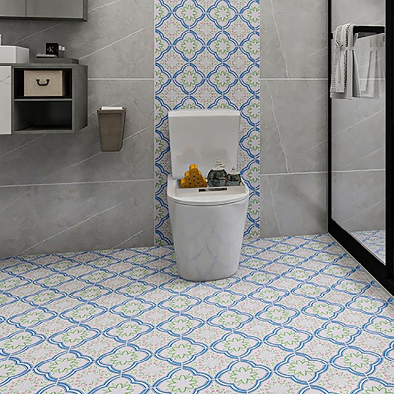 Vinyl Flooring Peel and Stick Floral Print Wall and Flooring Vinyl Clearhalo 'Flooring 'Home Improvement' 'home_improvement' 'home_improvement_vinyl_flooring' 'Vinyl Flooring' 'vinyl_flooring' Walls and Ceiling' 1200x1200_fbaf34f6-d79f-4b9f-96dd-b4635ce6cdea