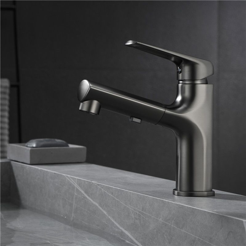 Contemporary Style Widespread Faucet Lever Handles Faucet for Bathroom Clearhalo 'Bathroom Remodel & Bathroom Fixtures' 'Bathroom Sink Faucets' 'Bathroom Sinks & Faucet Components' 'bathroom_sink_faucets' 'Home Improvement' 'home_improvement' 'home_improvement_bathroom_sink_faucets' 1200x1200_fbc91767-57ae-458d-adef-c40d0a84e736