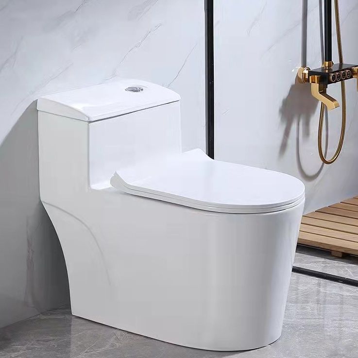 Modern All-In-One Toilet Bowl Floor Mounted White Urine Toilet with Seat for Bathroom Clearhalo 'Bathroom Remodel & Bathroom Fixtures' 'Home Improvement' 'home_improvement' 'home_improvement_toilets' 'Toilets & Bidets' 'Toilets' 1200x1200_fc2a5782-fdfe-490d-87ef-878fc3048190