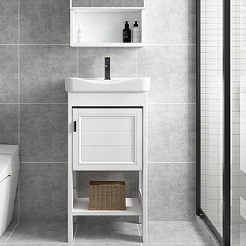 Modern Bathroom Vanity Freestanding Faucet Included Bathroom Sink Vanity Clearhalo 'Bathroom Remodel & Bathroom Fixtures' 'Bathroom Vanities' 'bathroom_vanities' 'Home Improvement' 'home_improvement' 'home_improvement_bathroom_vanities' 1200x1200_fca2cfc2-5683-405f-b01f-55dc60d7f659