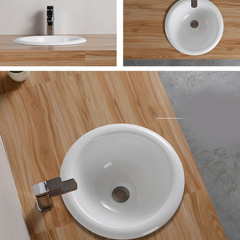 Contemporary Bathroom Sink with Pop-Up Drain Porcelain Oval-Shape Undermount Bathroom Sink Clearhalo 'Bathroom Remodel & Bathroom Fixtures' 'Bathroom Sinks & Faucet Components' 'Bathroom Sinks' 'bathroom_sink' 'Home Improvement' 'home_improvement' 'home_improvement_bathroom_sink' 1200x1200_fcb48940-5d13-4fe6-8471-87440874345f