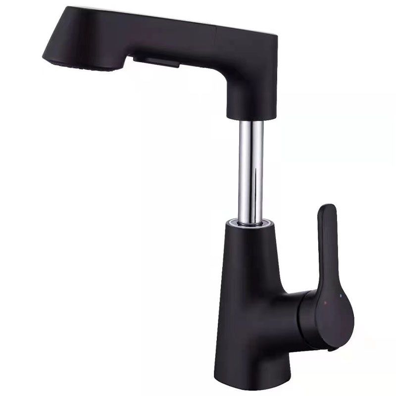 Contemporary Style Faucets Centerset Lever Handles Faucets for Bathroom Clearhalo 'Accueil' 'Amélioration Domiciliaire' 'bathroom_sink_faucets' 'Ensembles de Lavabo & de Robinet de Toilette' 'home_improvement' 'home_improvement_bathroom_sink_faucets' 'Robinet de Lavabo de Salle de Bain' 'Rénovation et Équipement de Salle de Bain' 1200x1200_fd6870fb-ed64-4086-b65e-f6407073b092