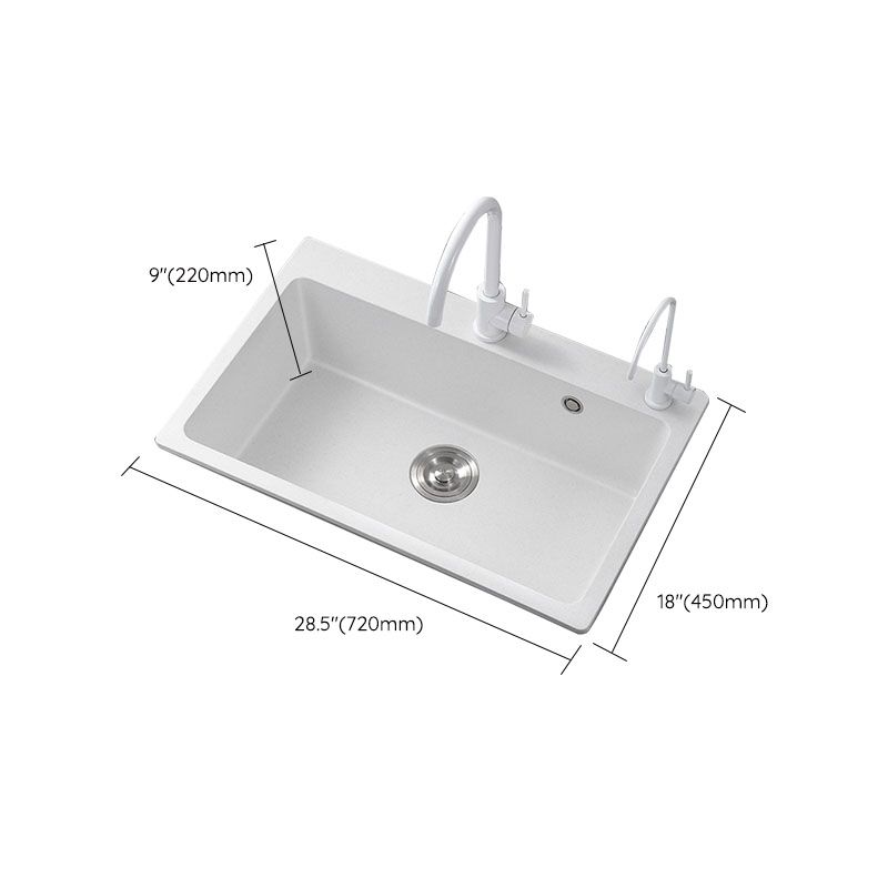 Modern Kitchen Sink Quartz with Accessories and Faucet Drop-In Workstation Sink Clearhalo 'Home Improvement' 'home_improvement' 'home_improvement_kitchen_sinks' 'Kitchen Remodel & Kitchen Fixtures' 'Kitchen Sinks & Faucet Components' 'Kitchen Sinks' 'kitchen_sinks' 1200x1200_fdbd6d0a-7952-4ca9-895e-fb9dd8170d28