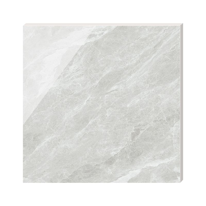 Contemporary Square Tile Marble Pattern Polished Porcelain Wall & Floor Tile Clearhalo 'Floor Tiles & Wall Tiles' 'floor_tiles_wall_tiles' 'Flooring 'Home Improvement' 'home_improvement' 'home_improvement_floor_tiles_wall_tiles' Walls and Ceiling' 1200x1200_fe108809-0376-4707-ae38-4183c4443ee5