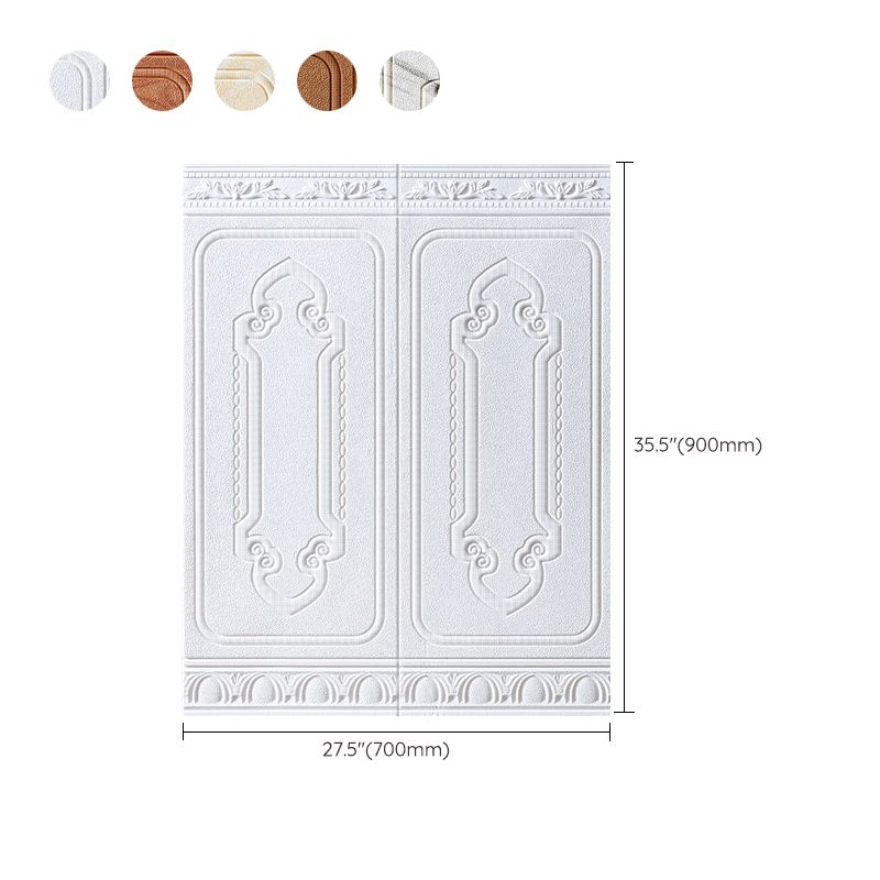 3D Backsplash Panels Contemporary Plastic Backsplash Panels with Waterproof Clearhalo 'Flooring 'Home Improvement' 'home_improvement' 'home_improvement_wall_paneling' 'Wall Paneling' 'wall_paneling' 'Walls & Ceilings' Walls and Ceiling' 1200x1200_fe17d580-60cb-49cf-8f3c-fe57ef840d32