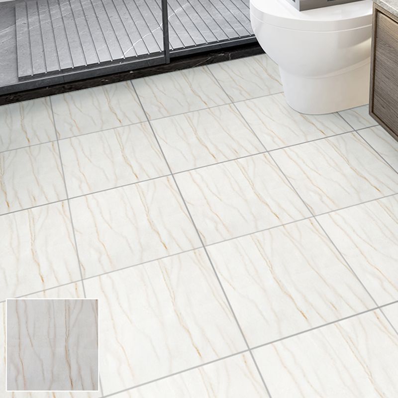 Square Bathroom PVC Flooring 12" x 12" x 0.07mm Peel and Stick Vinyl Flooring Clearhalo 'Flooring 'Home Improvement' 'home_improvement' 'home_improvement_vinyl_flooring' 'Vinyl Flooring' 'vinyl_flooring' Walls and Ceiling' 1200x1200_fe748913-a81a-473e-8d33-f04ec47907b3