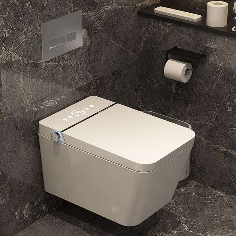 Minimalist Wall Mounted Bidet Foot Sensor White Temperature Control Clearhalo 'Bathroom Remodel & Bathroom Fixtures' 'Bidets' 'Home Improvement' 'home_improvement' 'home_improvement_bidets' 'Toilets & Bidets' 1200x1200_fe800ef0-ca07-4a72-aa4a-072ee60e0a95