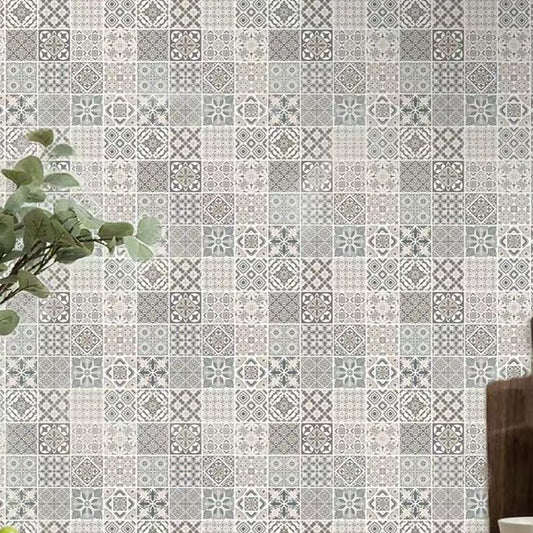 Mosaic Tile Wallpaper Plastic Stain Resistant Peel & Stick Mosaic Tile Clearhalo 'Flooring 'Home Improvement' 'home_improvement' 'home_improvement_peel_stick_blacksplash' 'Peel & Stick Backsplash Tile' 'peel_stick_blacksplash' 'Walls & Ceilings' Walls and Ceiling' 1200x1200_fee84d8e-e30f-4559-b039-2479057d519e