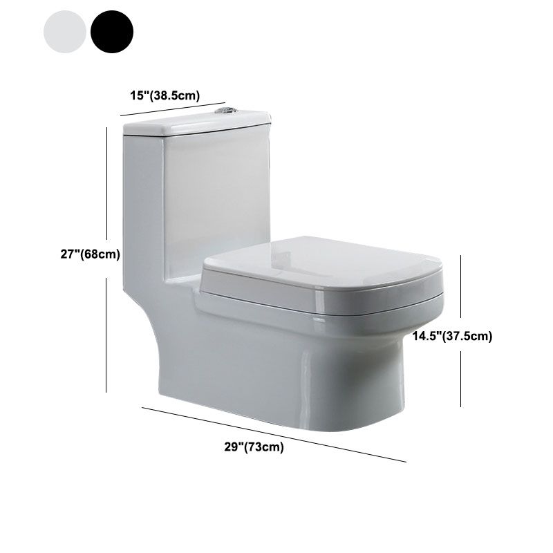 Siphon Jet Toilet Water Efficient Compact Toilet with Ceramic Glazed Surface Clearhalo 'Bathroom Remodel & Bathroom Fixtures' 'Home Improvement' 'home_improvement' 'home_improvement_toilets' 'Toilets & Bidets' 'Toilets' 1200x1200_fef21896-9982-4fd7-bcd8-cf0557b05663