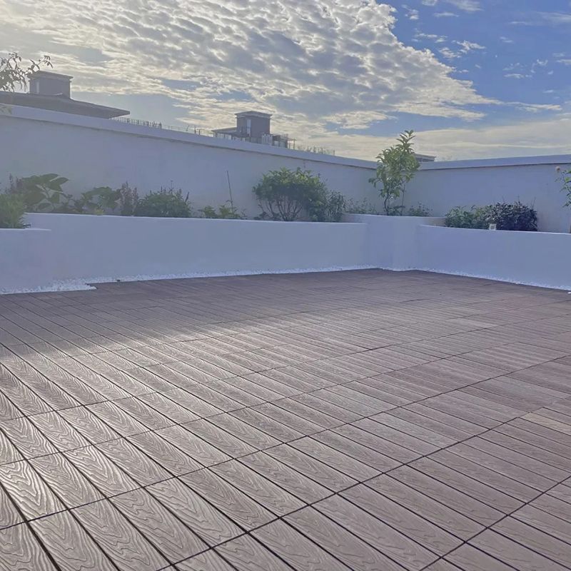 Striped Pattern Decking Tiles Interlocking Square Deck Plank Outdoor Patio Clearhalo 'Home Improvement' 'home_improvement' 'home_improvement_outdoor_deck_tiles_planks' 'Outdoor Deck Tiles & Planks' 'Outdoor Flooring & Tile' 'Outdoor Remodel' 'outdoor_deck_tiles_planks' 1200x1200_ff7100b3-09e8-457c-a11e-bc0db4ed175c