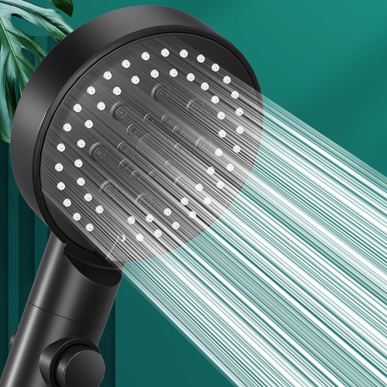 Modern Handheld Supercharged Shower Head Round Turbo Spray Head Clearhalo 'Bathroom Remodel & Bathroom Fixtures' 'Home Improvement' 'home_improvement' 'home_improvement_shower_heads' 'Shower Heads' 'shower_heads' 'Showers & Bathtubs Plumbing' 'Showers & Bathtubs' 1200x1200_ff99431b-3840-416f-8ef6-aa5d07ca59ef