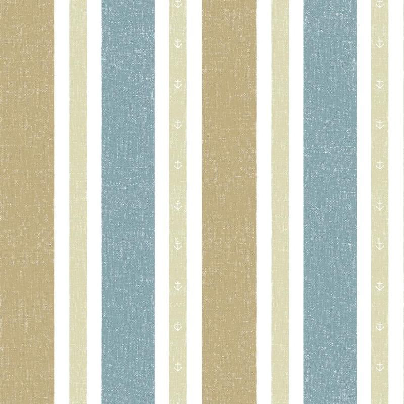 2 Tone Stripe Kids Wallpaper for Bedroom Non-Woven Wall Decoration, 31' L x 20.5" W Clearhalo 'Wall Decor' 'Wallpaper' 1203169