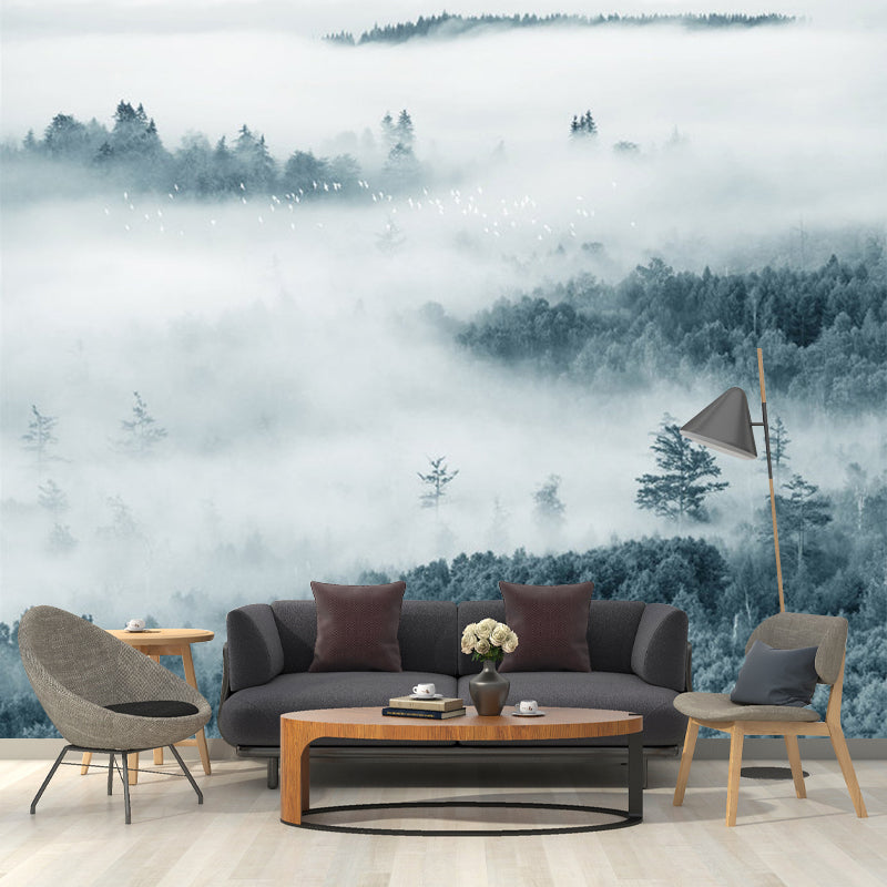 Misty Mountain Wall Mural | UrbanWalls