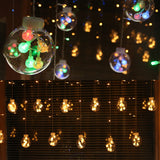 Clear Bubble Shade Hanging Light Modern Plastic String Light for Festival Decoration Clearhalo 'Ceiling Lights' 'Modern Pendants' 'Modern' 'Pendant Lights' 'Pendants' Lighting' 120649