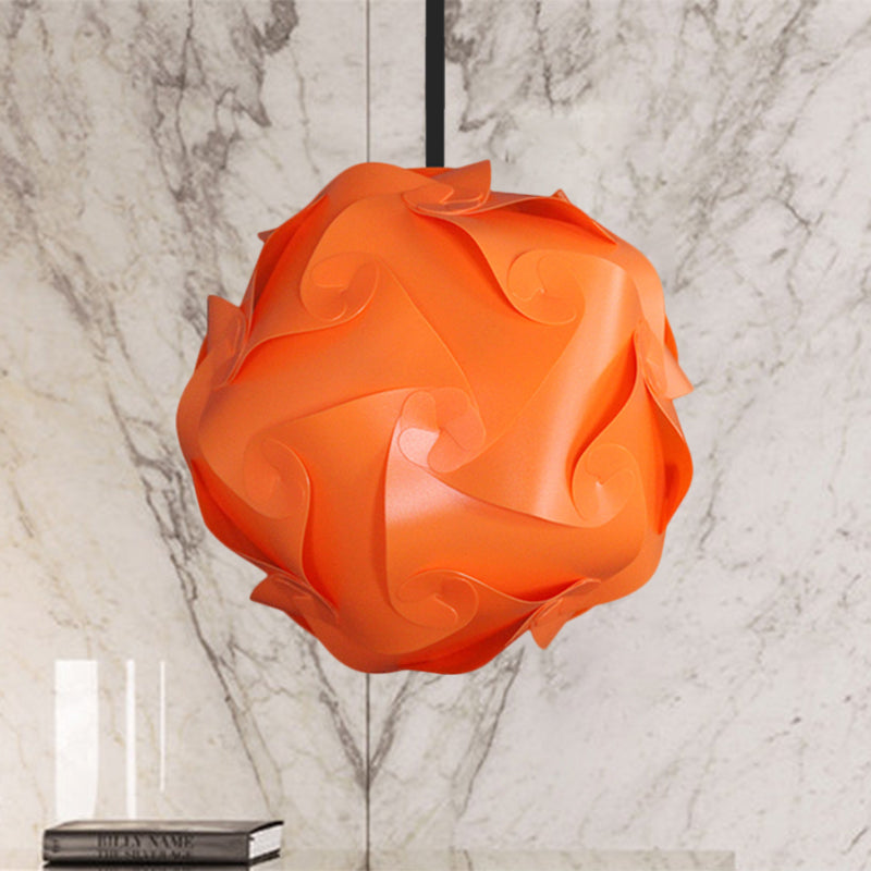 White/Red/Pink Globe Hanging Lamp Contemporary 1-Light Acrylic Ceiling Pendant Light, 8"/9"/10" Dia (pack of 2) Clearhalo 'Ceiling Lights' 'Modern Pendants' 'Modern' 'Pendant Lights' 'Pendants' Lighting' 1208071