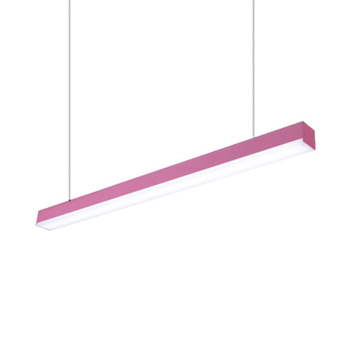 Sliver Metal Pendant Lighting Simplicity Led Blue/Purple/Wood Hanging Ceiling Light for Living Room Pink Clearhalo 'Ceiling Lights' 'Modern Pendants' 'Modern' 'Pendant Lights' 'Pendants' Lighting' 121370