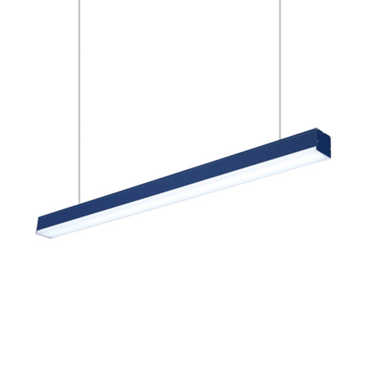 Sliver Metal Pendant Lighting Simplicity Led Blue/Purple/Wood Hanging Ceiling Light for Living Room Blue Clearhalo 'Ceiling Lights' 'Modern Pendants' 'Modern' 'Pendant Lights' 'Pendants' Lighting' 121372