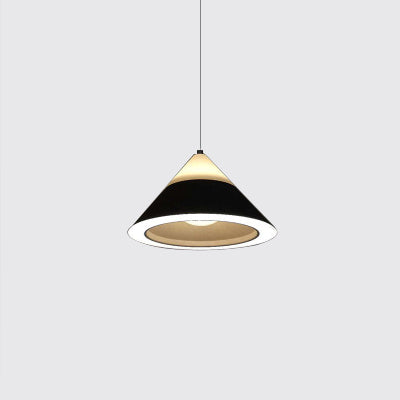 Black/Gray/Brown Cone Shade Hanging Light Metal Nordic 4 Lights Pendant Light for Dining Room Black Clearhalo 'Ceiling Lights' 'Modern Pendants' 'Modern' 'Pendant Lights' 'Pendants' Lighting' 122504